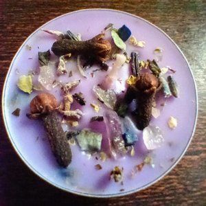 Psychic intuition spell candle (pack of four) dressed candles- spell candle